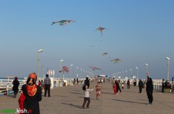 جشنواره پرواز بادبادکها و به مناسبت دهه مبارک فجر در کیش برگزار می شود