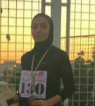 کسب مدال برنز راویس شهابی در مسابقات دو و میدانی دختران کشور