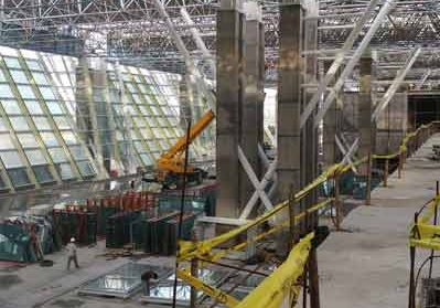 نصب پل های تلسکوپی ساخت داخل در ترمینال جدید فرودگاه کیش/ ۹۰درصد سفارش تجهیزات ترمینال انجام شده