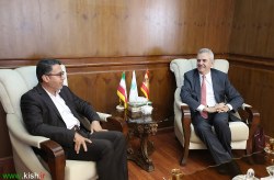دیدار سفیر پادشاهی اسپانیا با مدیرعامل سازمان منطقه آزاد کیش با هدف توسعه روابط اقتصادی و گردشگری