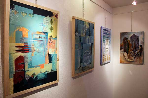 برگزاری نمایشگاه نقاشی گروهی با محوریت الیاف در کیش