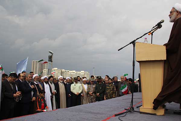 راهپیمایی با شکوه ۲۲ بهمن در جزیره کیش برگزار شد/ دادستان کشور: بزرگ‌ترین دستاورد انقلاب هویت بخشی به ملت بود