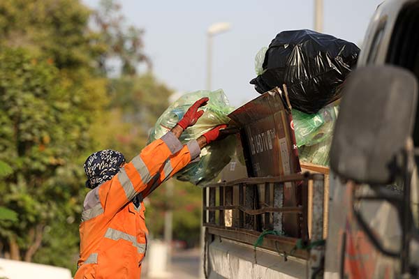 انتقال بیش از ۷٫۵ میلیون کیلوگرم پسماند مخلوط به سایت بازیافت