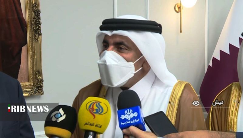 وزیر حمل و نقل قطر در کیش: هدف جام جهانی و توسعه همکاری دو جانبه است