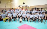 برگزاری مراسم فرهنگ پهلوانی در مجموعه المپیک کیش برگزاری مراسم فرهنگ پهلوانی در مجموعه المپیک کیش
