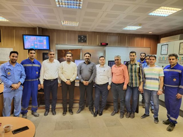 گاز خط هفت سراسری وارد نیروگاه شرکت آب و برق کیش شد