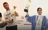 قهرمانی جوانان کیش در نشنال کلوز اسکواش