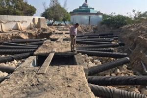 اجرای طرح‌های زیرساختی و احداث حدود ۷۰ حلقه چاه جذبی در کیش