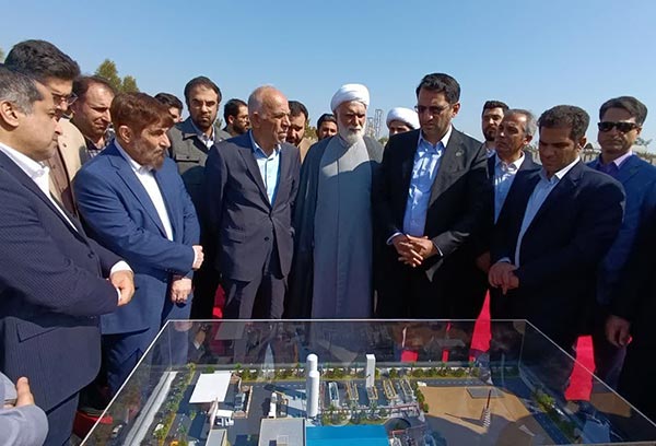 کلنگ احداث نخستین کارخانه بومی Mini-LNG کشور در کیش زده شد